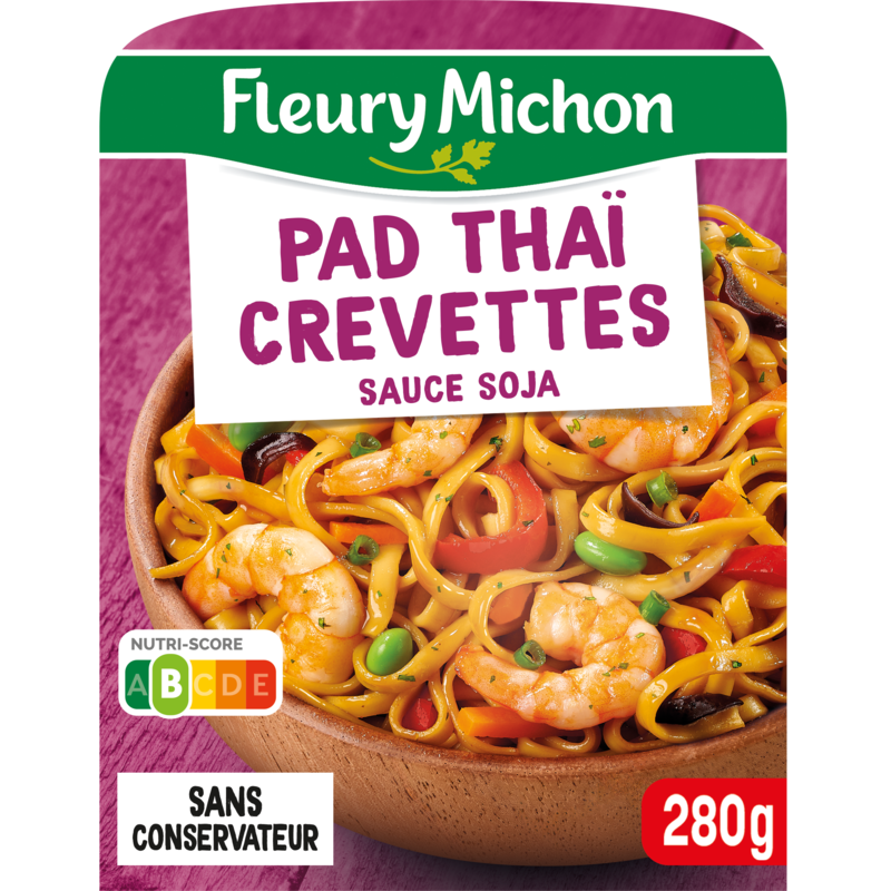 Pad Thaï Crevettes, Sauce Soja